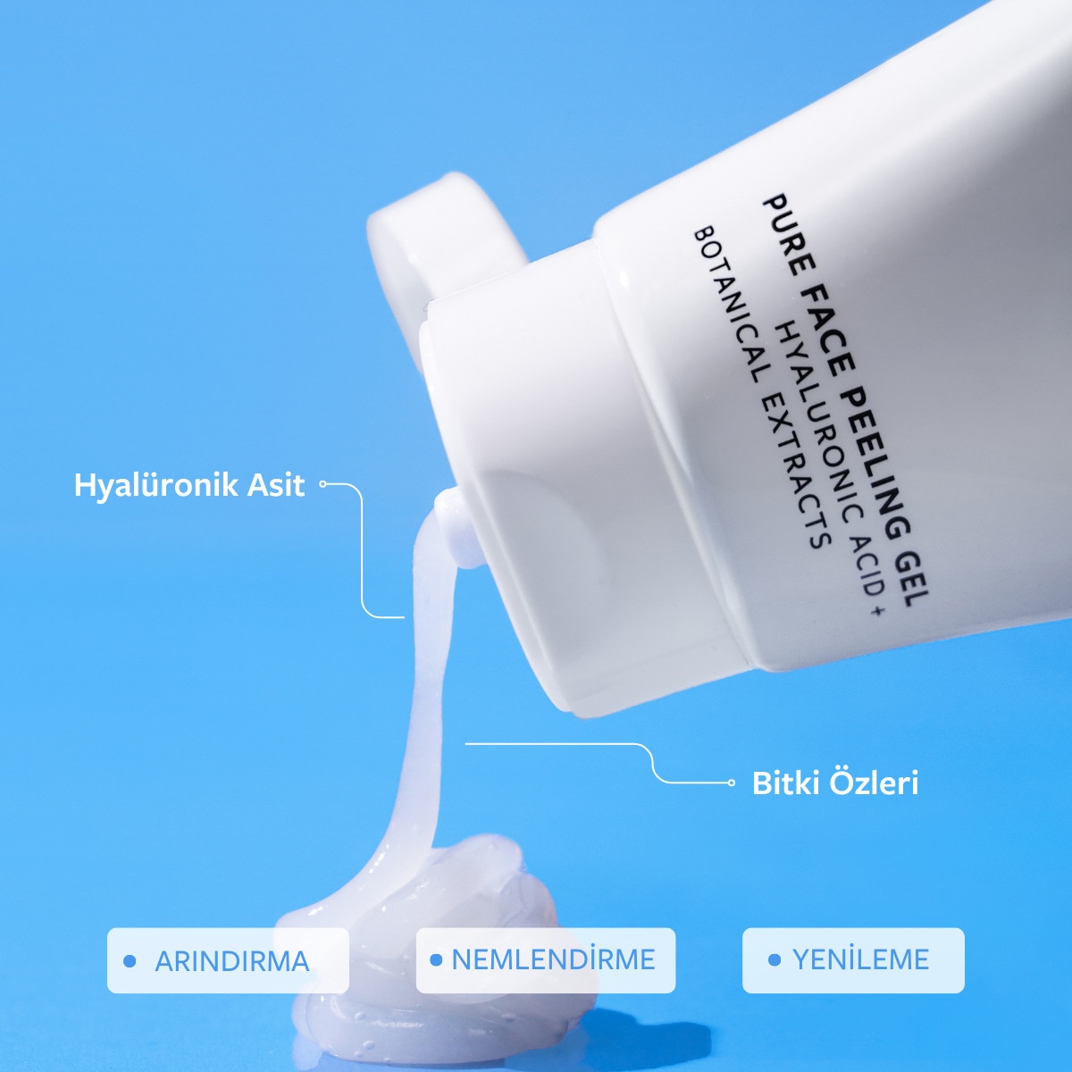  PASTELLAB PASTELLAB. Pastellab. Pure Face Peeling Gel Arındırıcı ve Tazeleyici Yüz Peeling Gel  1 of 8 