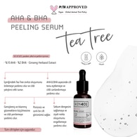 Skin401 AHA %10 BHA %2 Canlandırıcı Cilt Tonu Eşitleyici Yüz Peeling Serum 30 ml