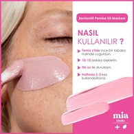 Mia Klinika Bentonitli Pembe Kil Maskesi 15 ml