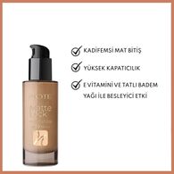  NOTE NOTE Note Matte Lock Matlaştırıcı Sabitleyici Fondöten 100  1 of 2 