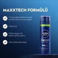  NIVEA FOR MEN NIVEA FOR MEN Nivea Men Erkek Tıraş Jeli Deep Dimension 200 ml  1 of 6 