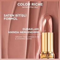 L'Oreal Paris Color Riche Saten Bitişli Ruj 520 Nude Defiant