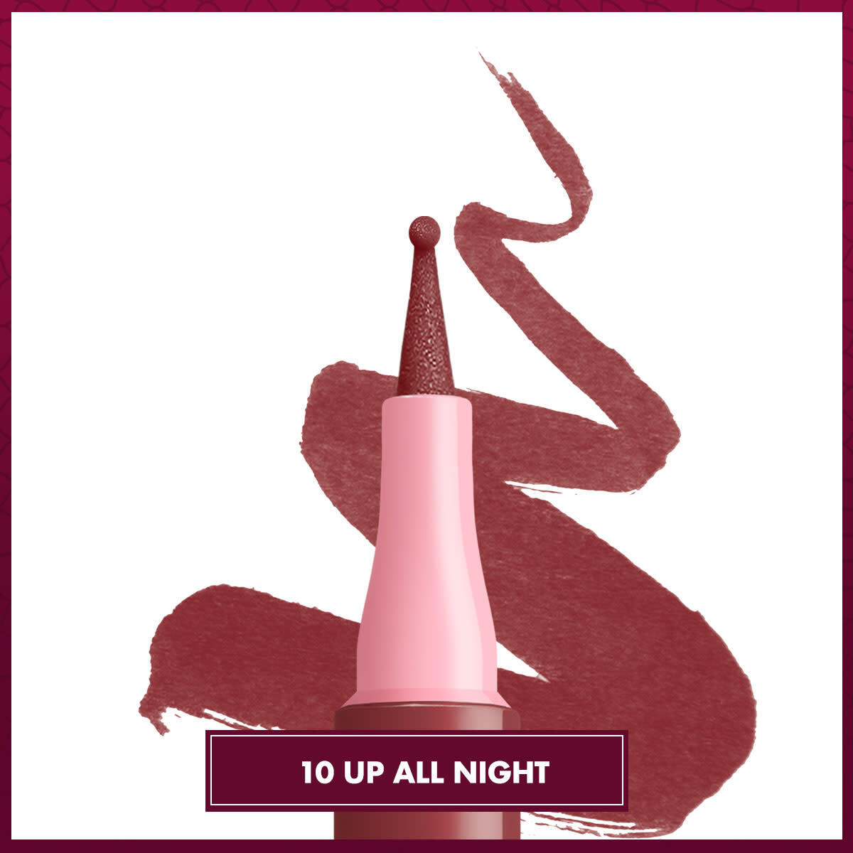  NYX NYX Nyx Professional Makeup Lip Lingerie Stain Dudak Kalemi 010 Up All Night  1 of 11 