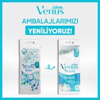  GILLETTE VENUS GILLETTE VENUS Gillette Venus Kullan At Tıraş Bıçağı 4'lü Paket  1 of 10 