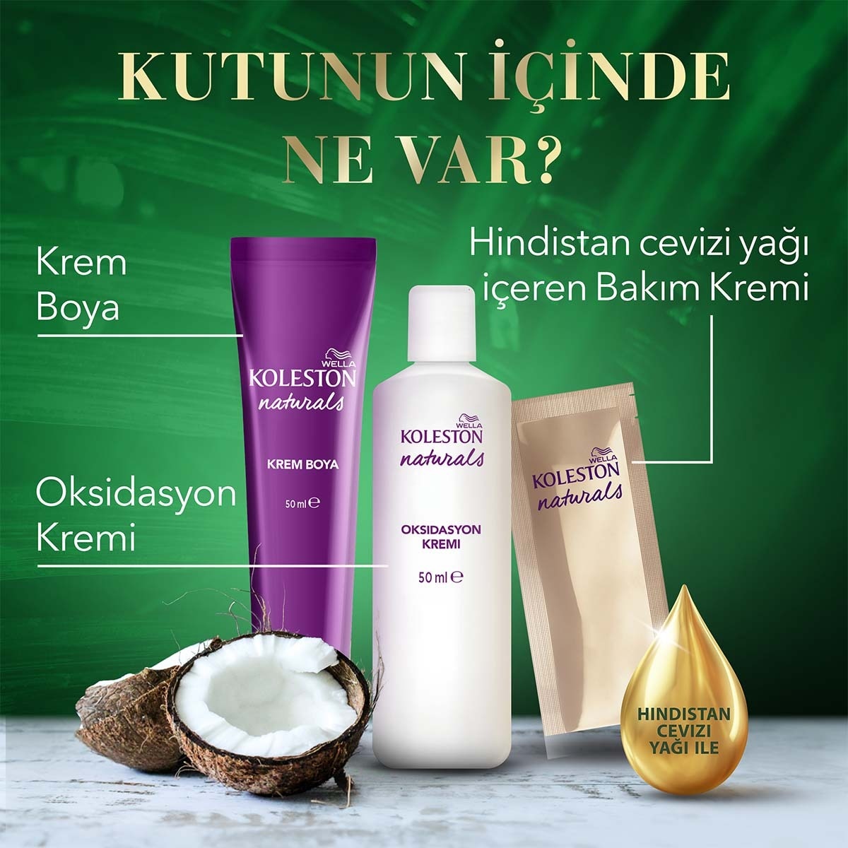  KOLESTON NATURALS KOLESTON NATURALS Wella Koleston Naturals Saç Boyası 8/0 Açık Kumral  1 of 7 
