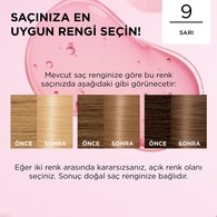 L'Oreal Paris Excellence Sarı Saç Boyası 9