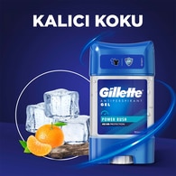 Gillette Clear Jel Power Rush Antiperspirant Deodorant 70 ml
