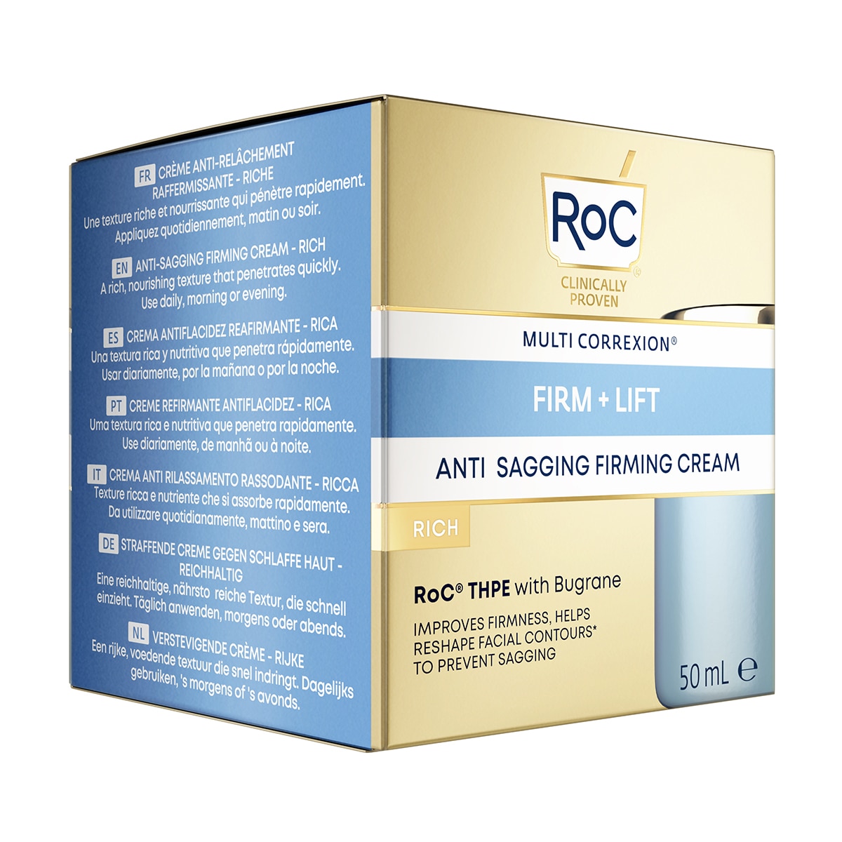  ROC ROC RoC Zengin İçerikli Sarkma Karşıtı Sıkılaştırıcı Yüz Kremi 50 ml  1 of 4 