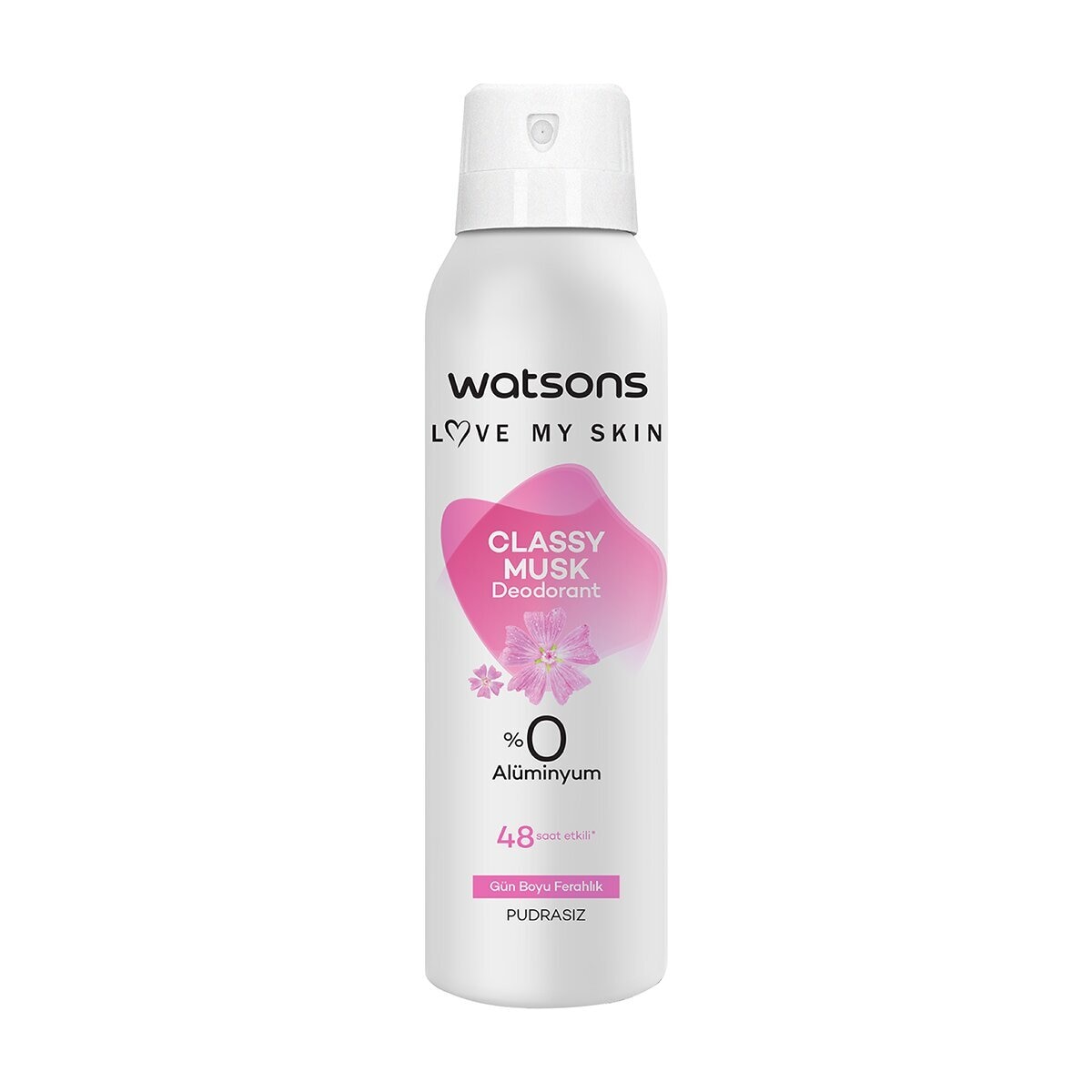 WATSONS WATSONS Watsons Classy Musk Deodorant Sprey Pudrasız 150 ml 1 of 1