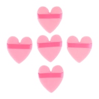 Miine Sevgililer Günü Kalp Şeklinde Makyaj Puf 5'li