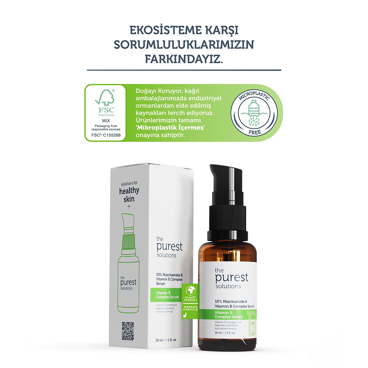 THE PUREST SOLUTIONS THE PUREST SOLUTIONS The Purest Solutions Bariyer Güçlendirici Serum 30 ml 1 of 6