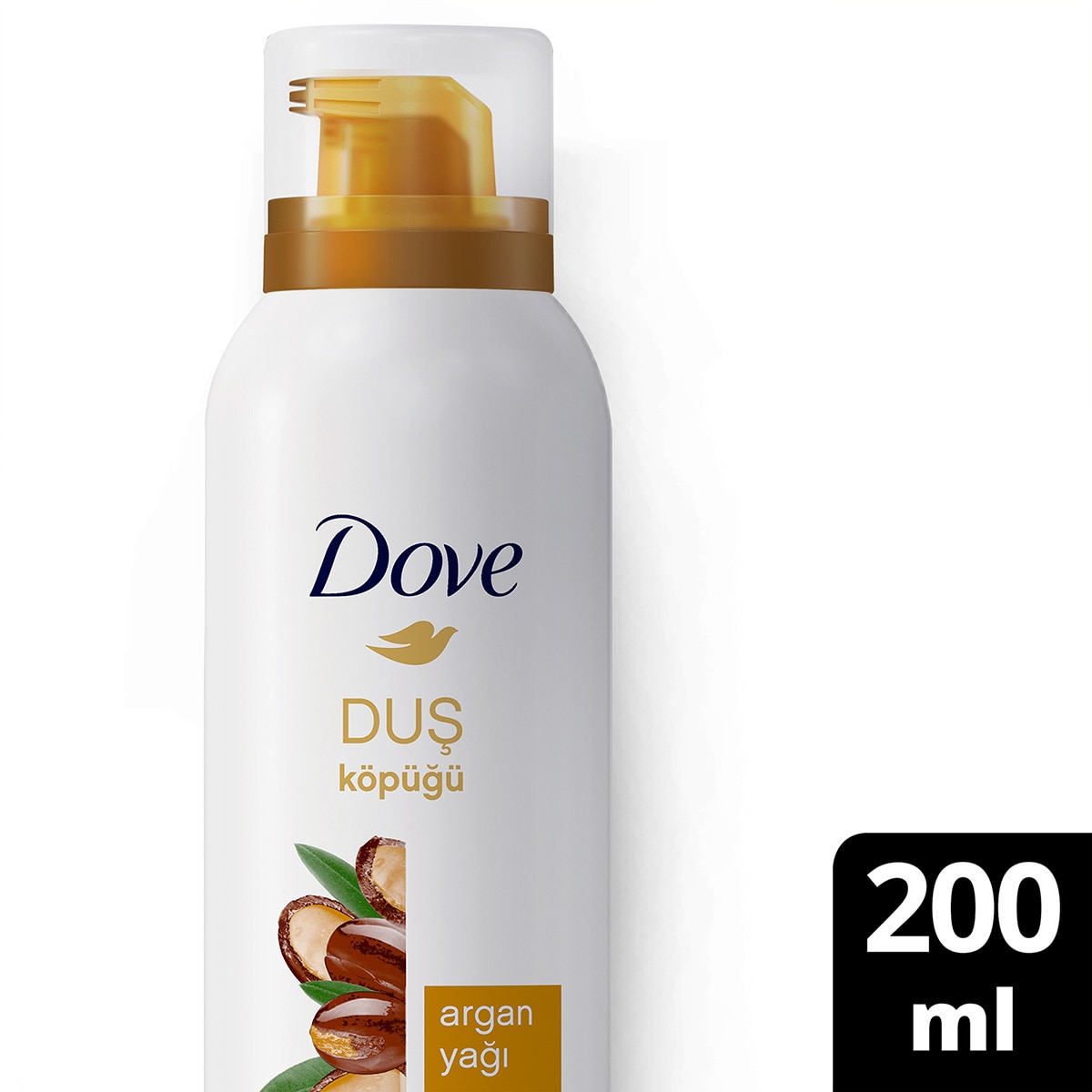 DOVE DOVE Dove Argan Yağı Köpük Duş Jeli 200 ml 1 of 5