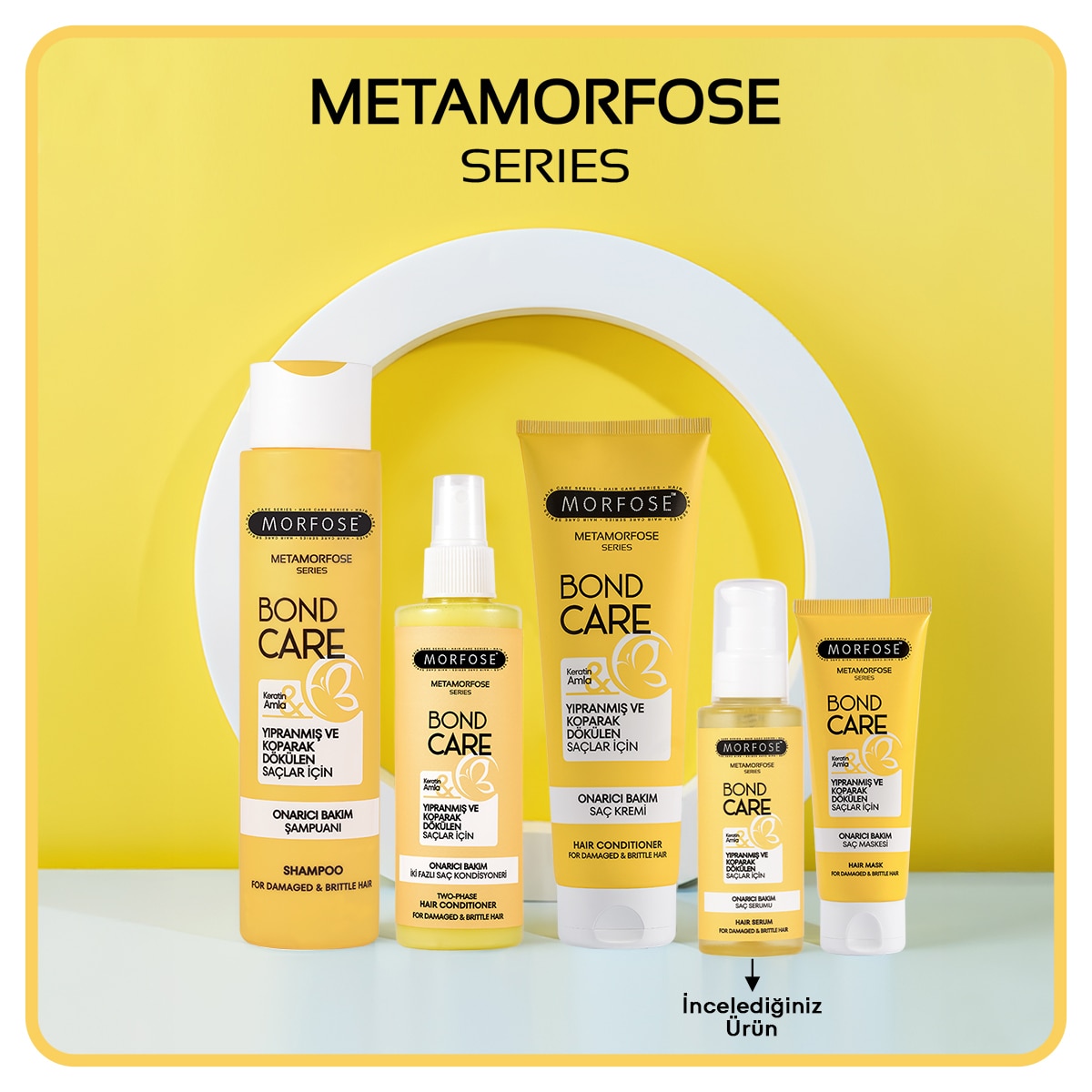 MORFOSE MORFOSE Morfose Metamorfose Onarıcı Bakım Serumu 100 ml 1 of 7