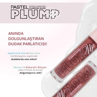 Pastel Plump Up Extra Hydrating Plumping Gloss Dolgunlaştıran Dudak Parlatıcısı 212