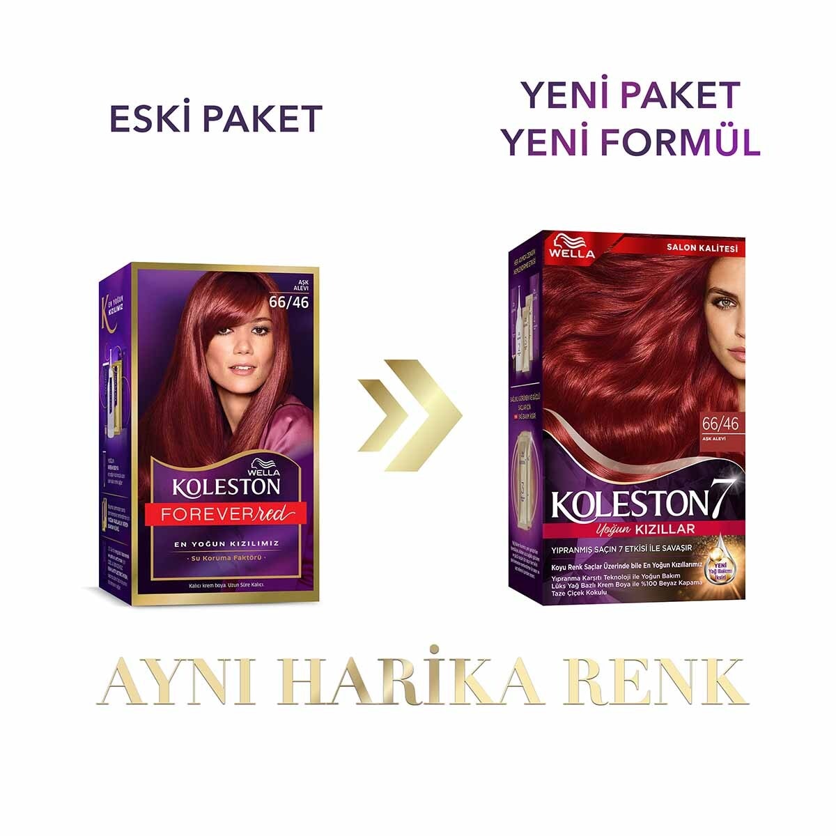  KOLESTON KOLESTON Wella Koleston Kit Saç Boyası Aşk Alevi 66/46  1 of 9 
