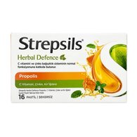  STREPSİLS STREPSİLS Strepsils Pastil Herbal Propolis 16'lı  
