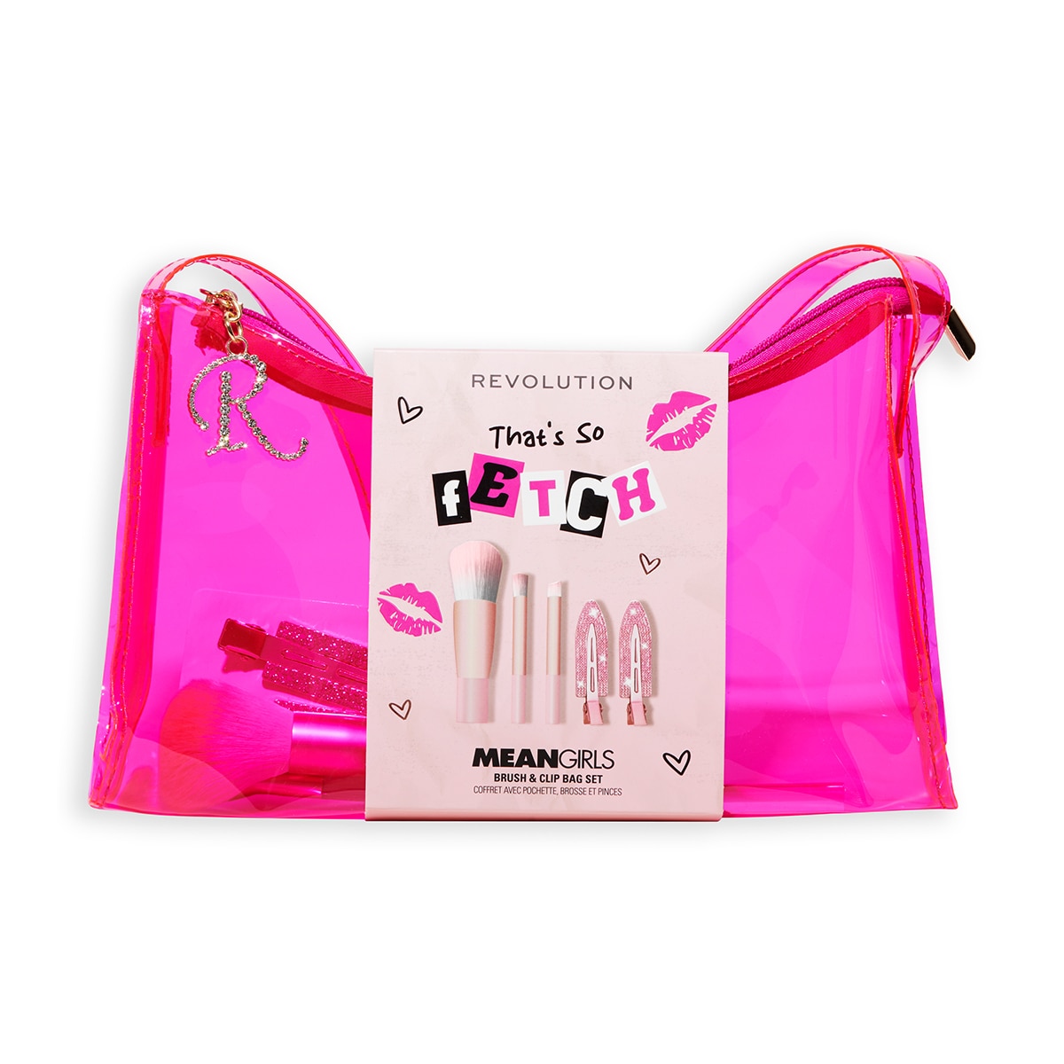 REVOLUTION REVOLUTION Revolution Mean Girls Fırça ve Toka Seti Çantalı 1 of 2