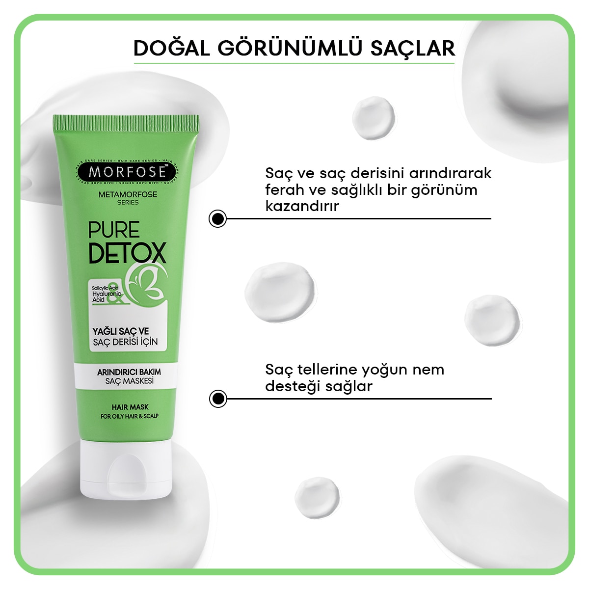 MORFOSE MORFOSE Morfose Metamorfose Arındırıcı Saç Maskesi 75 ml 1 of 7