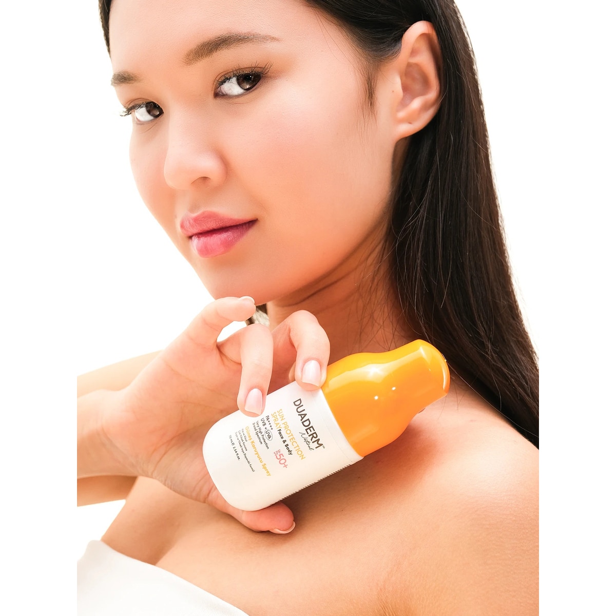  DUADERM SUN DUADERM SUN Duaderm Natural Güneş Koruyucu Sprey Yüz ve Vücut SPF50 75 ml  1 of 2 