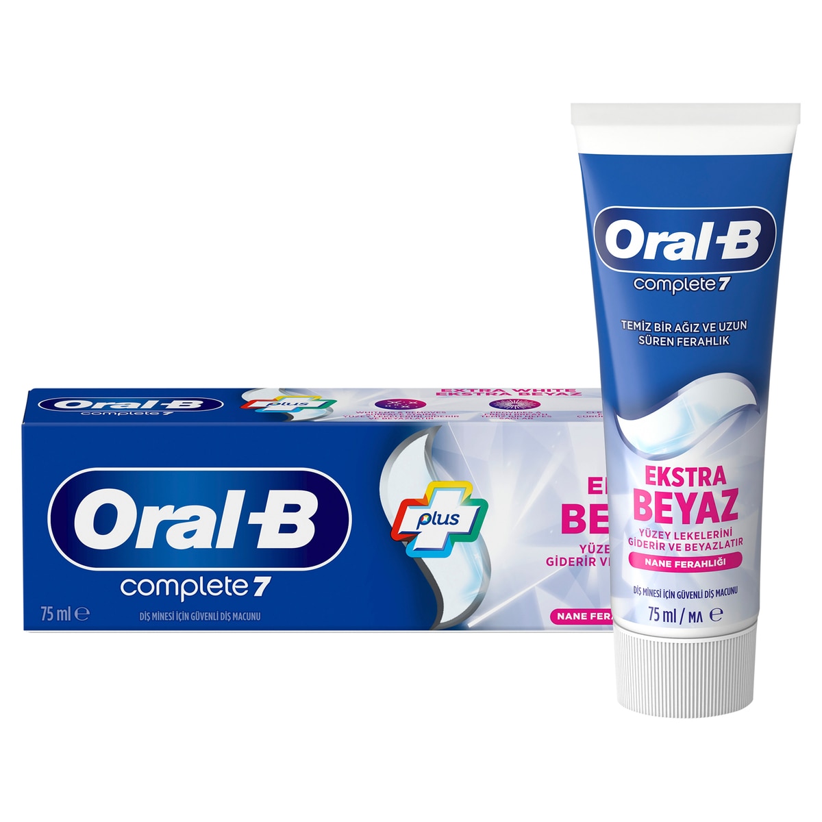  ORAL-B ORAL-B Oral-B Complete 7 Ekstra Beyaz Diş Macunu 75 ml  1 of 5 