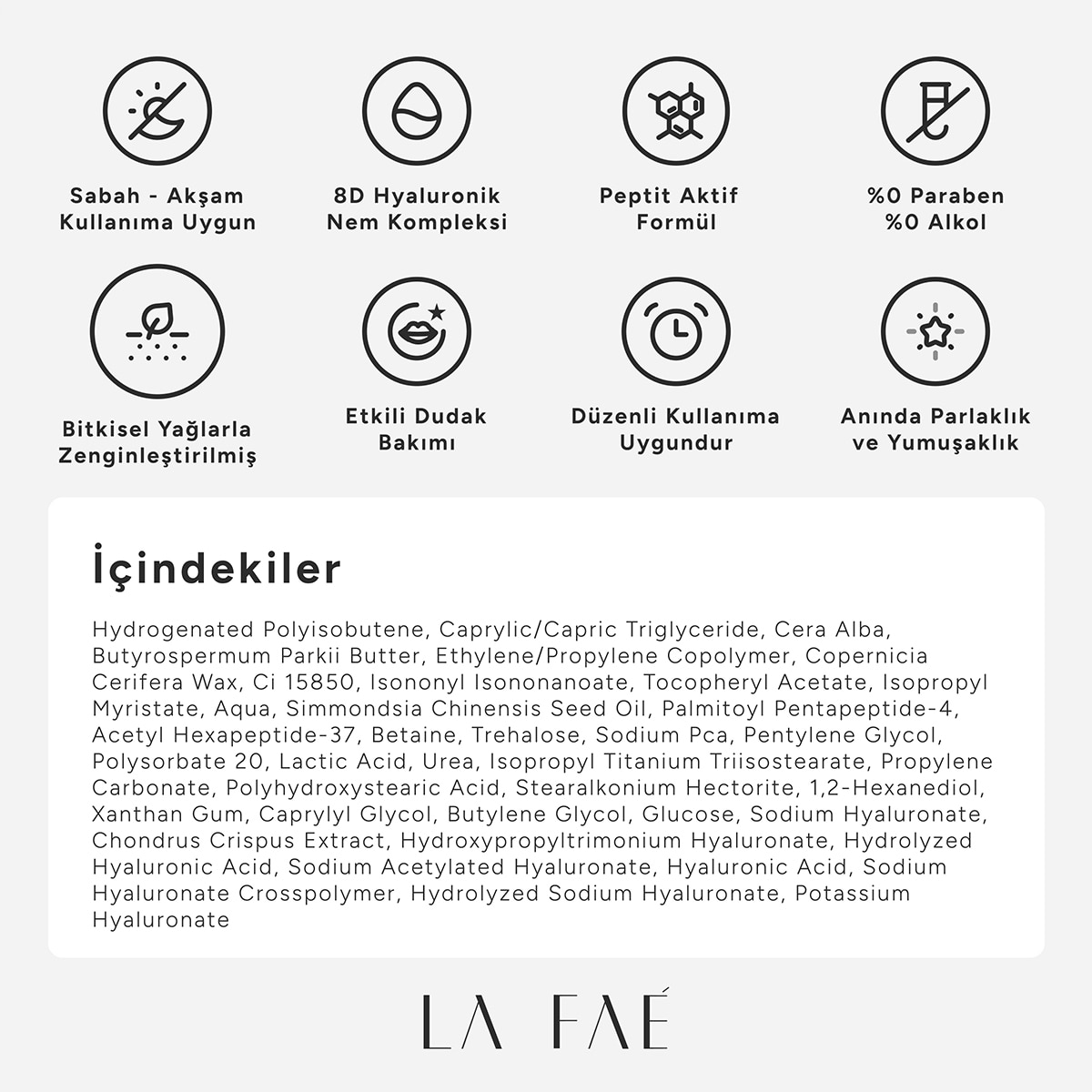 LA FAE LA FAE La Faé Lip & Cheek Peptide Tint Crush Red 1 of 7