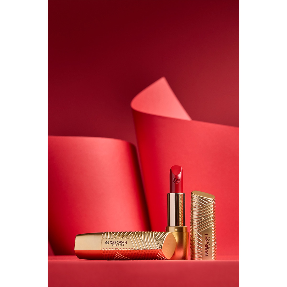  DEBORAH DEBORAH Deborah Milano Red Creamy Ruj No: 13  1 of 2 