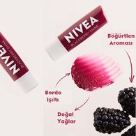 Nivea Yatıştırıcı Micellar Makyaj Temizleme Suyu 400 ml + Böğürtlen Nemlendirici Dudak Bakım Kremi 4,8 g Set