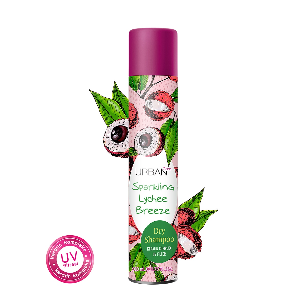  URBAN CARE URBAN CARE Urban Care Kuru Şampuan Lychee Breeze 200 ml  1 of 3 