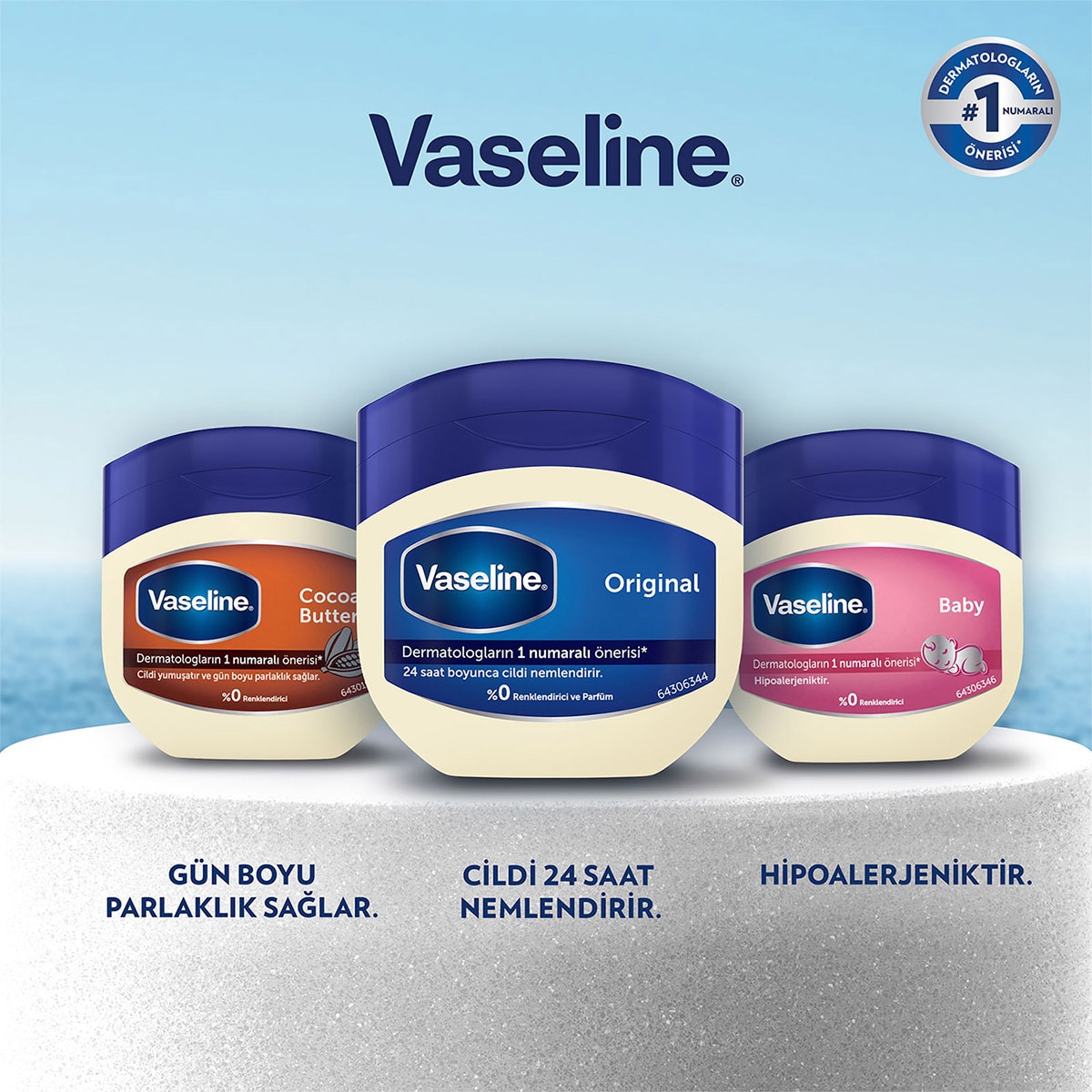 VASELINE VASELINE Vaseline Nemlendirici Jel Baby 100 ml  1 of 7 