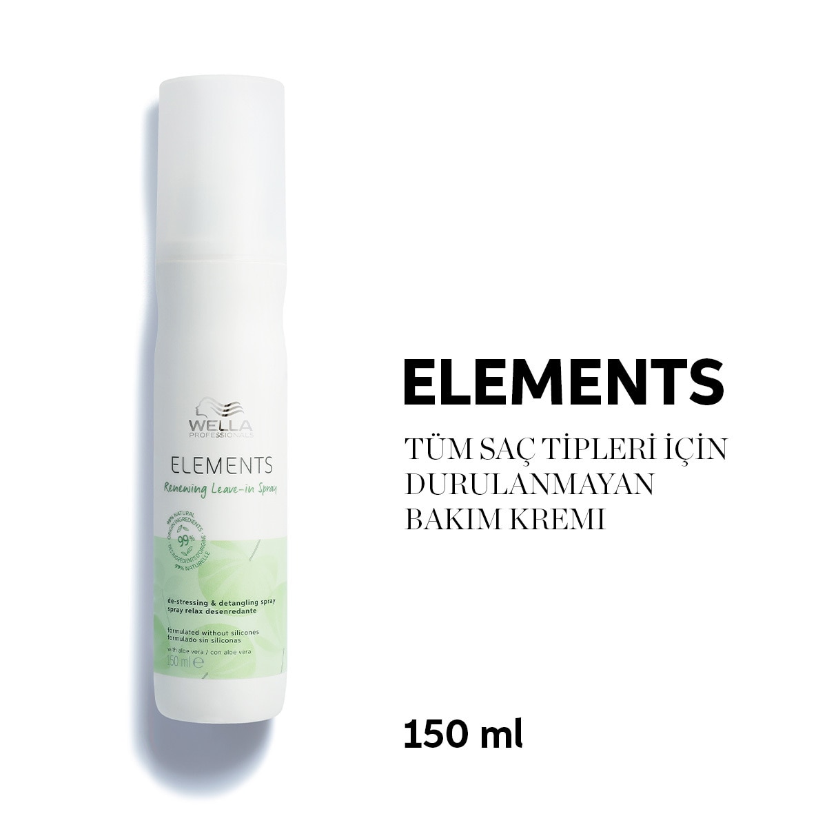  undefined WELLA PROFESSIONALS EXC. Wella Professionals Elements Yenileyici Durulanmayan Bakım Kremi 150 ml  1 of 6 