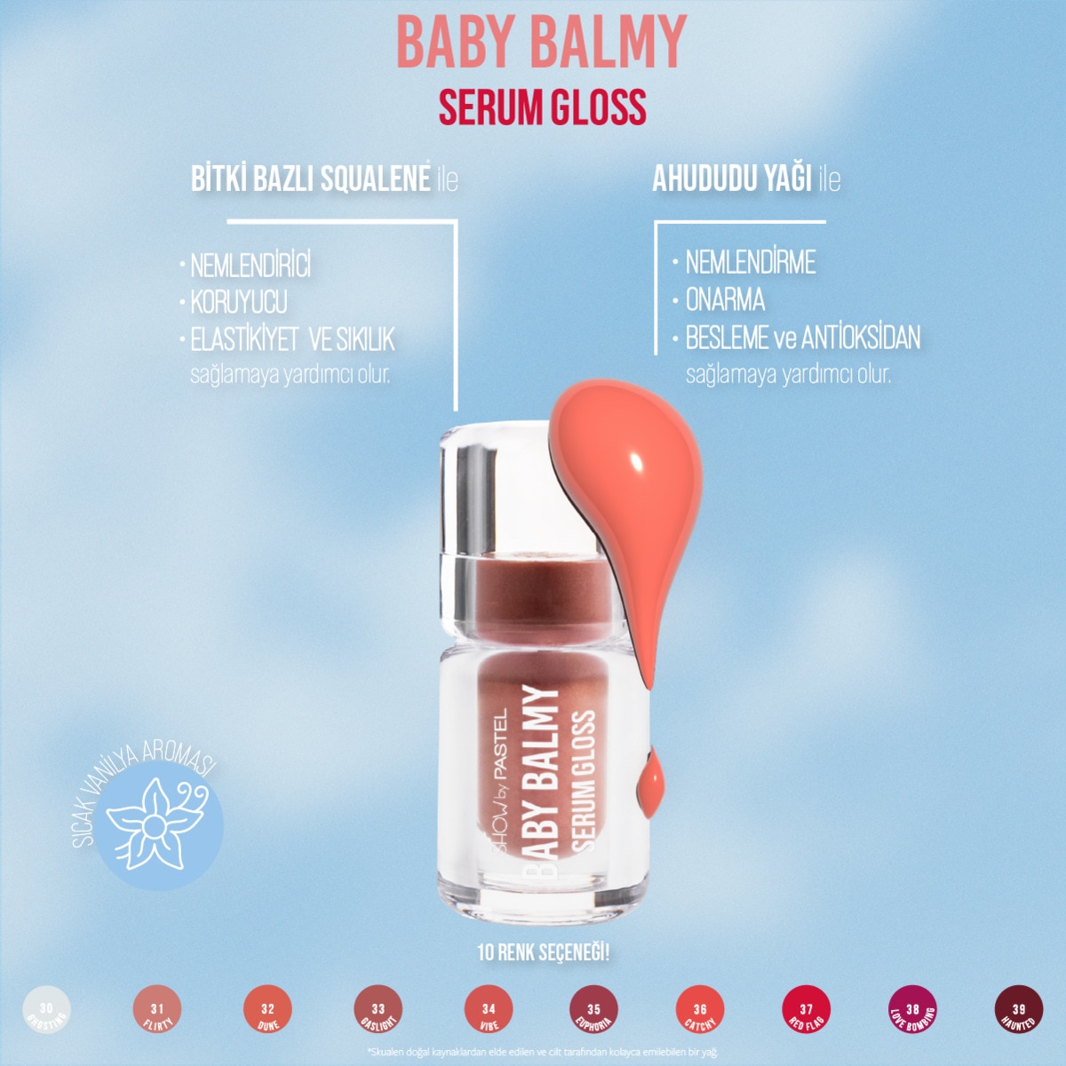  undefined SHOW BY PASTEL Show By Pastel Baby Balmy Serum Gloss 32 Dune  1 of 3 