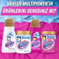 VANISH KOSLA MULTIPOWER LEKE ÇIKARICI RENKLİ 480GR