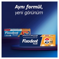  FIXODENT FIXODENT Fixodent Plus Güçlü Isırık Protez Yapıştırıcı 40 g  1 of 11 
