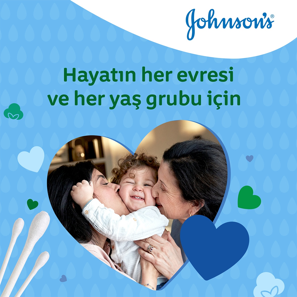  JOHNSON'S JOHNSON'S Johnson's Bebek Kulak Çubuğu 200 Adet  1 of 6 