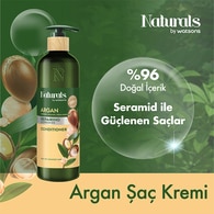  NATURALS BY WATSONS NATURALS BY WATSONS Naturals By Watsons Argan Saç Kremi 490 ml  1 of 3 