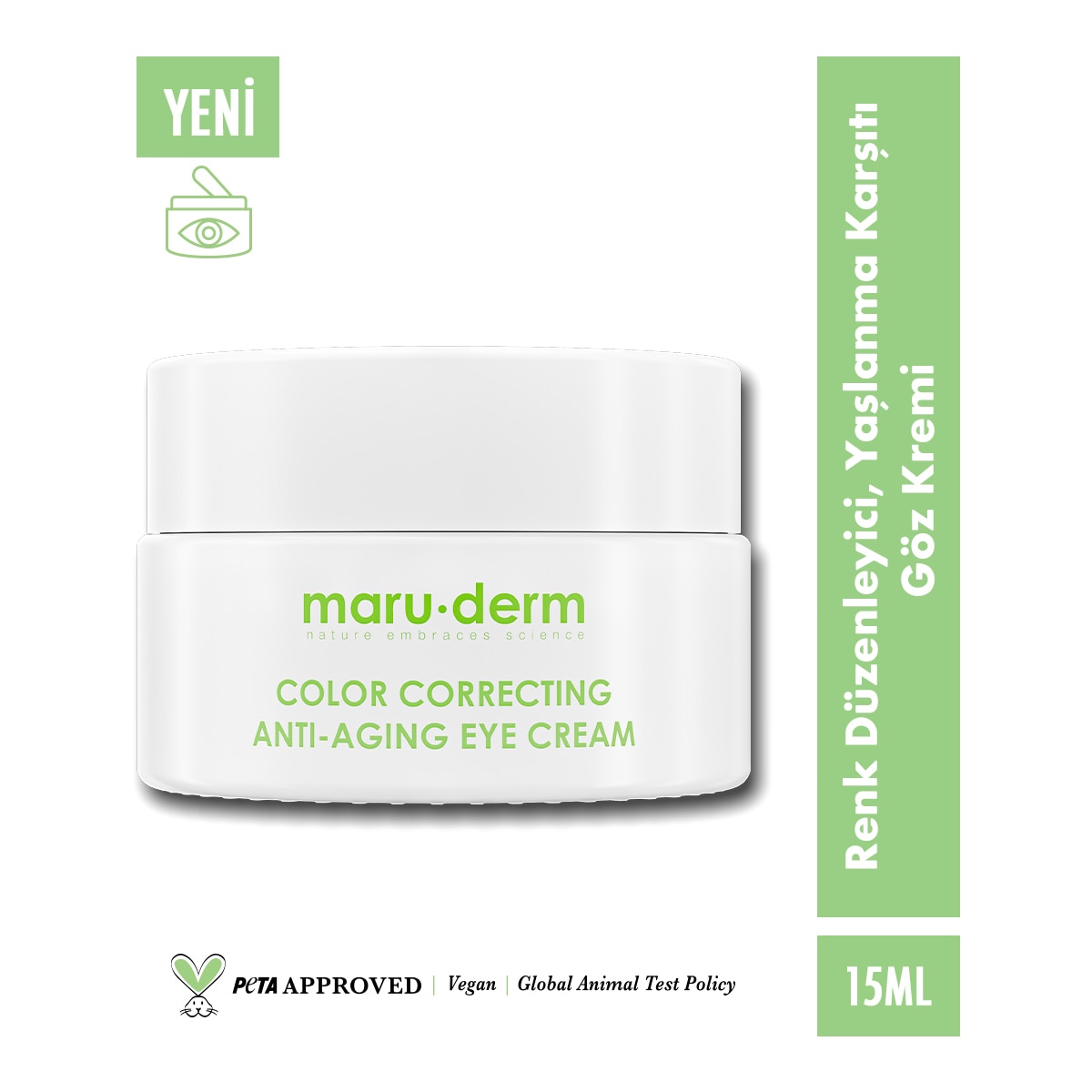  undefined MARUDERM Maruderm Avokado Kırışıklık Karşıtı, Nemlendirici Ve Aydınlatıcı Göz Çevresi Kremi 15 ml  1 of 1 Maruderm Avokado Kırışıklık Karşıtı, Nemlendirici Ve Aydınlatıcı Göz Çevresi Kremi 15 ml