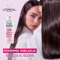 L'Oreal Paris Elseve Glycolic Gloss Mükemmel Parlaklık için Bakım Yapan Şampuan 200 ml