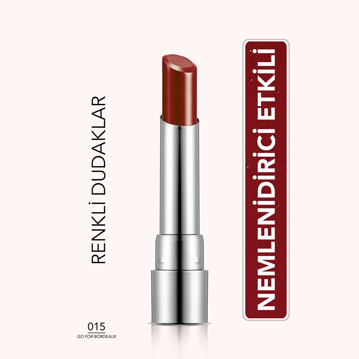  FLORMAR FLORMAR Flormar Sheer Up Ruj No: 015 Go For Bordeaux  1 of 1 Flormar Sheer Up Ruj No: 015 Go For Bordeaux