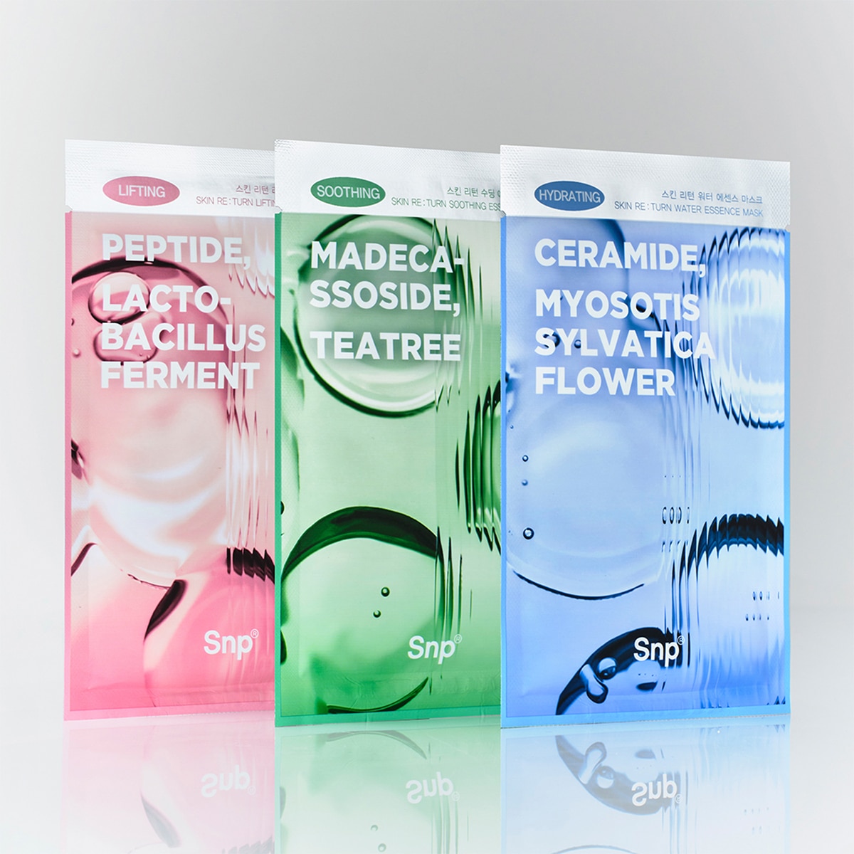 SNP SNP SNP Skin Return Lifting Essence Maske 1 of 3