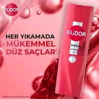  ELİDOR ELİDOR EXC. Elidor Şampuan Keratin 200 ml + Saç Sütü 200 ml Set  1 of 7 