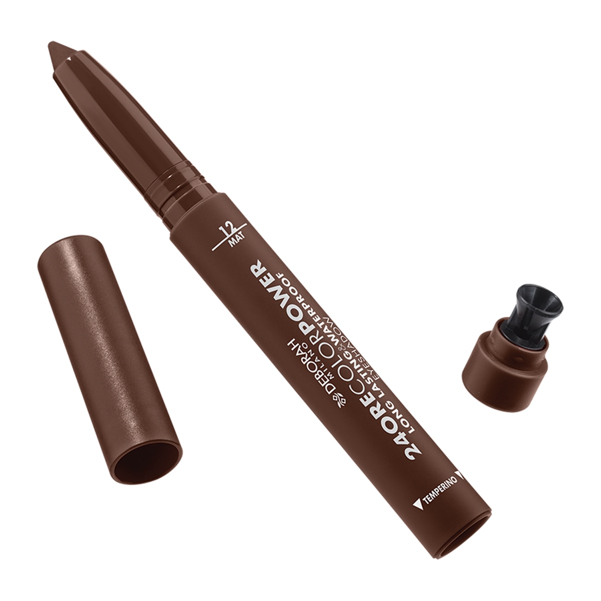 DEBORAH DEBORAH Deborah Milano 24Ore Color Power Uzun Süre Kalıcı & Suya Dayanıklı Stick Far Brown 1 of 4