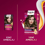 Palette Deluxe Yoğun Renkler Saç Boyası 7-3 Küllü Yoğun Kumral