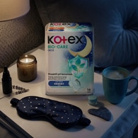 KOTEX KOTEX Kotex Hijyenik Ped Bio-Care Quadro Gece 14 Adet 1 of 6