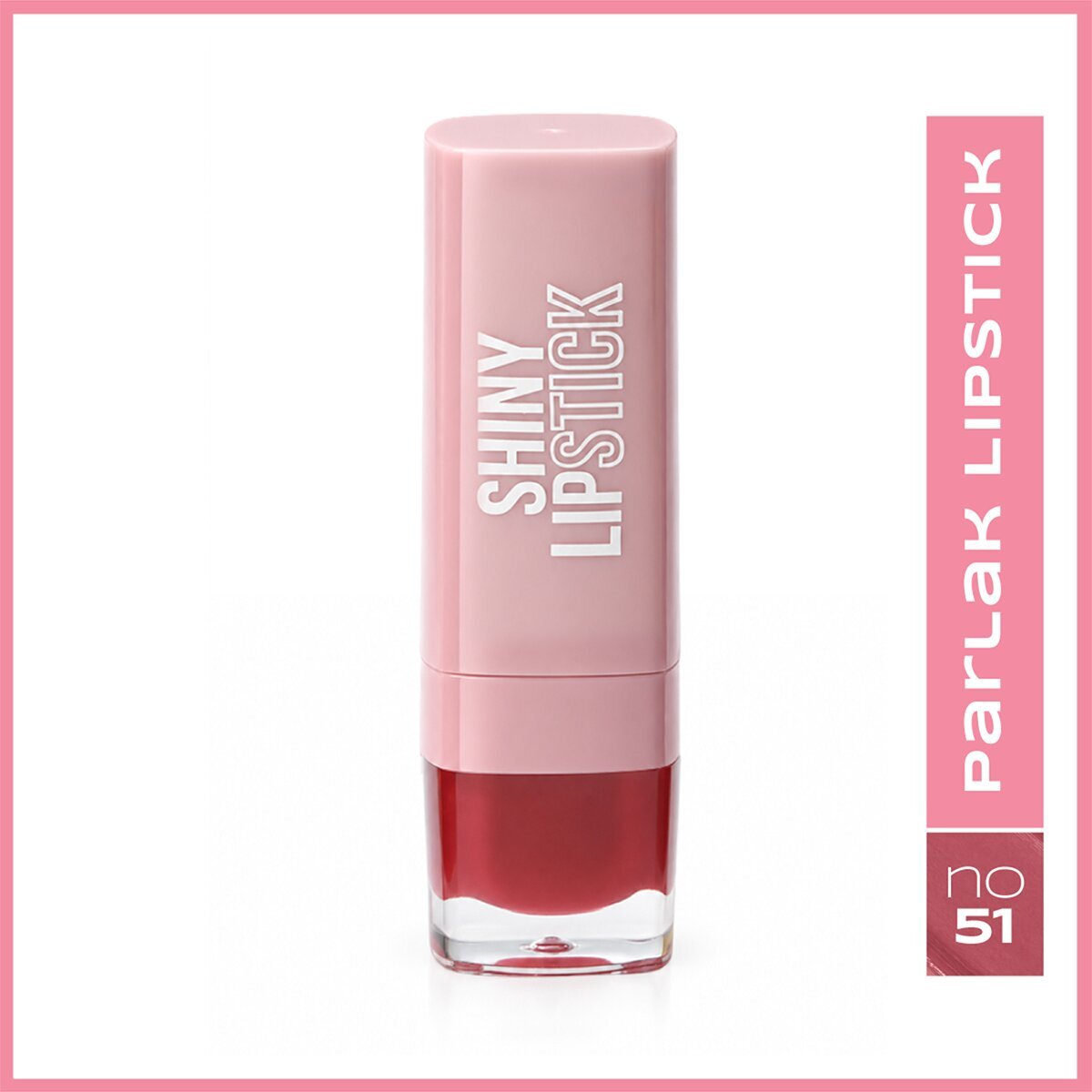 UNFILTER UNFILTER BEAUTY Unfilter Beauty Parlak Ruj No: 51 Light Berry 1 of 4