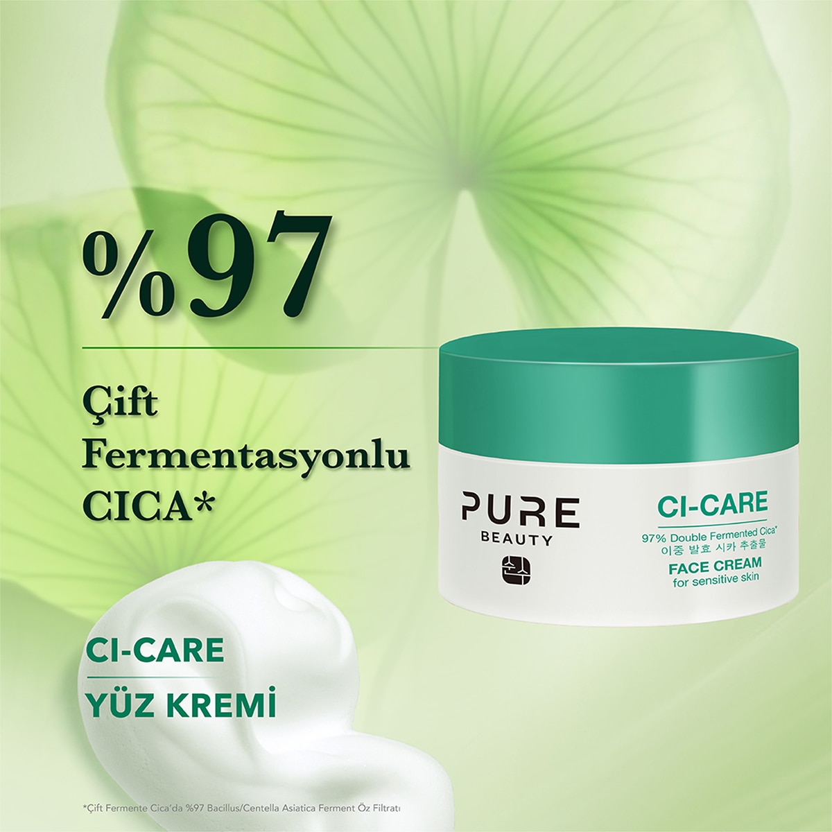PURE BEAUTY PURE BEAUTY Pure Beauty Ci-Care Yüz Kremi 50 ml 1 of 3