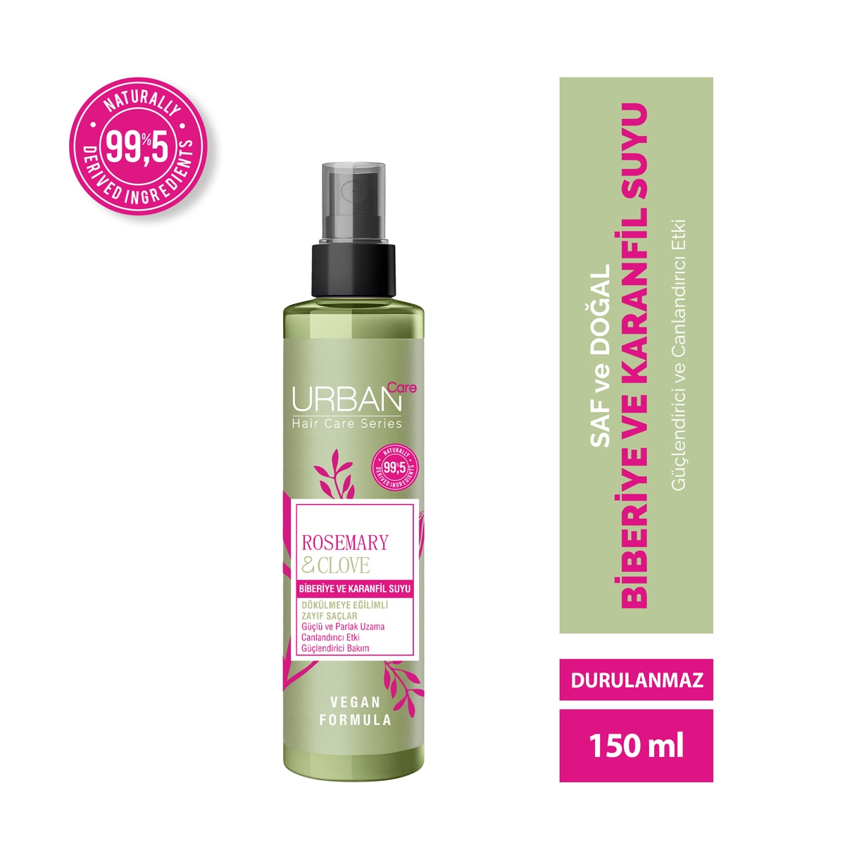  URBAN CARE EXC. URBAN CARE EXC. Urban Care Saç Bakım Seti Rosemary & Clove 450 ml  1 of 5 