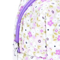  MIINE MIINE Miine Makyaj Çantası Büyük Kapitone Mor Çiçekli  1 of 4 