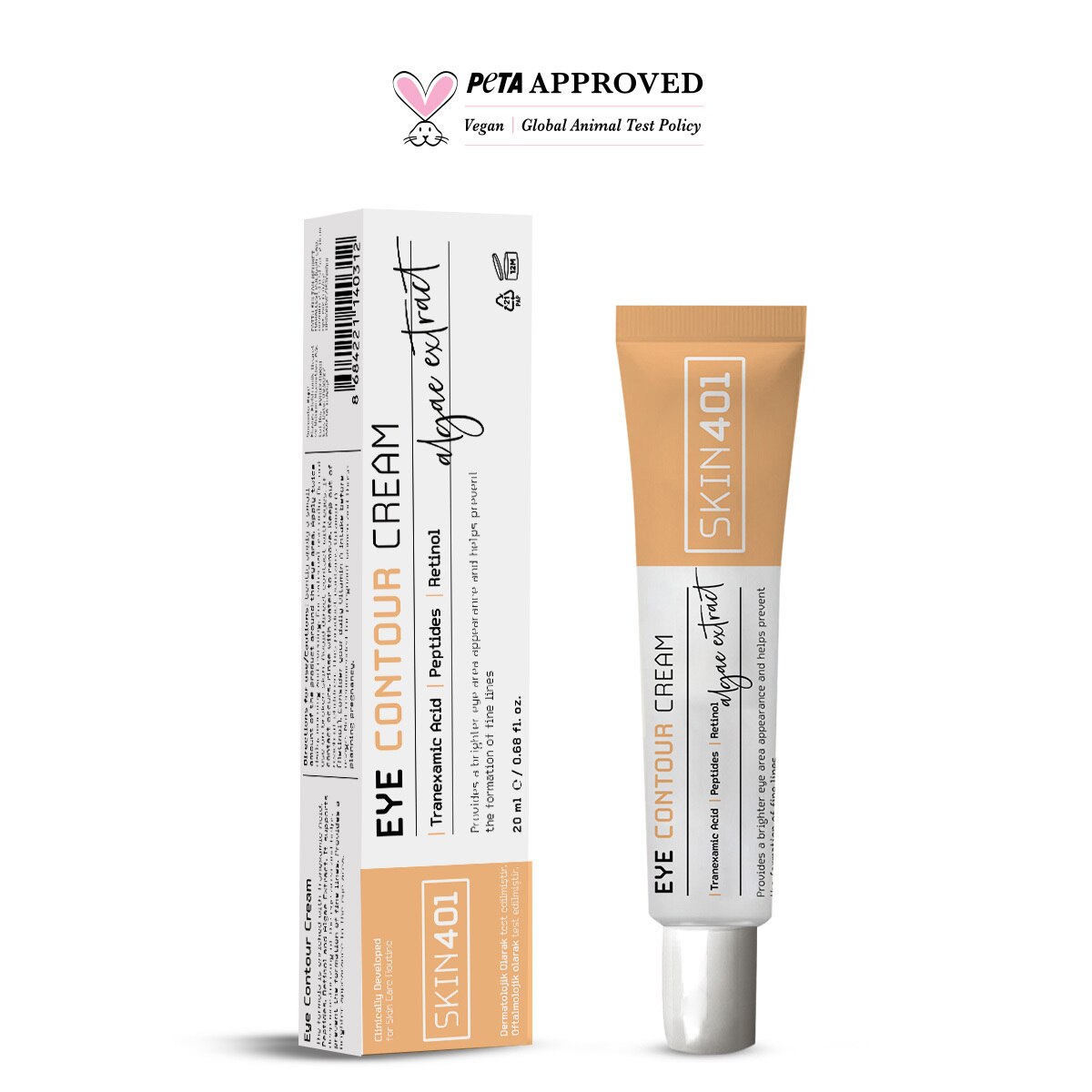  undefined SKIN401 Skin401 Göz Çevresi Retinol Bakım Kremi 20 ml 