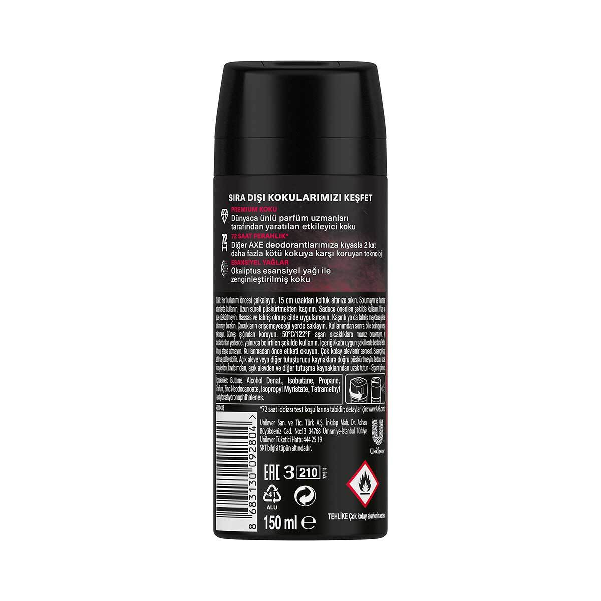  AXE AXE Axe Cherry Spritz Deodorant 150 ml  1 of 8 
