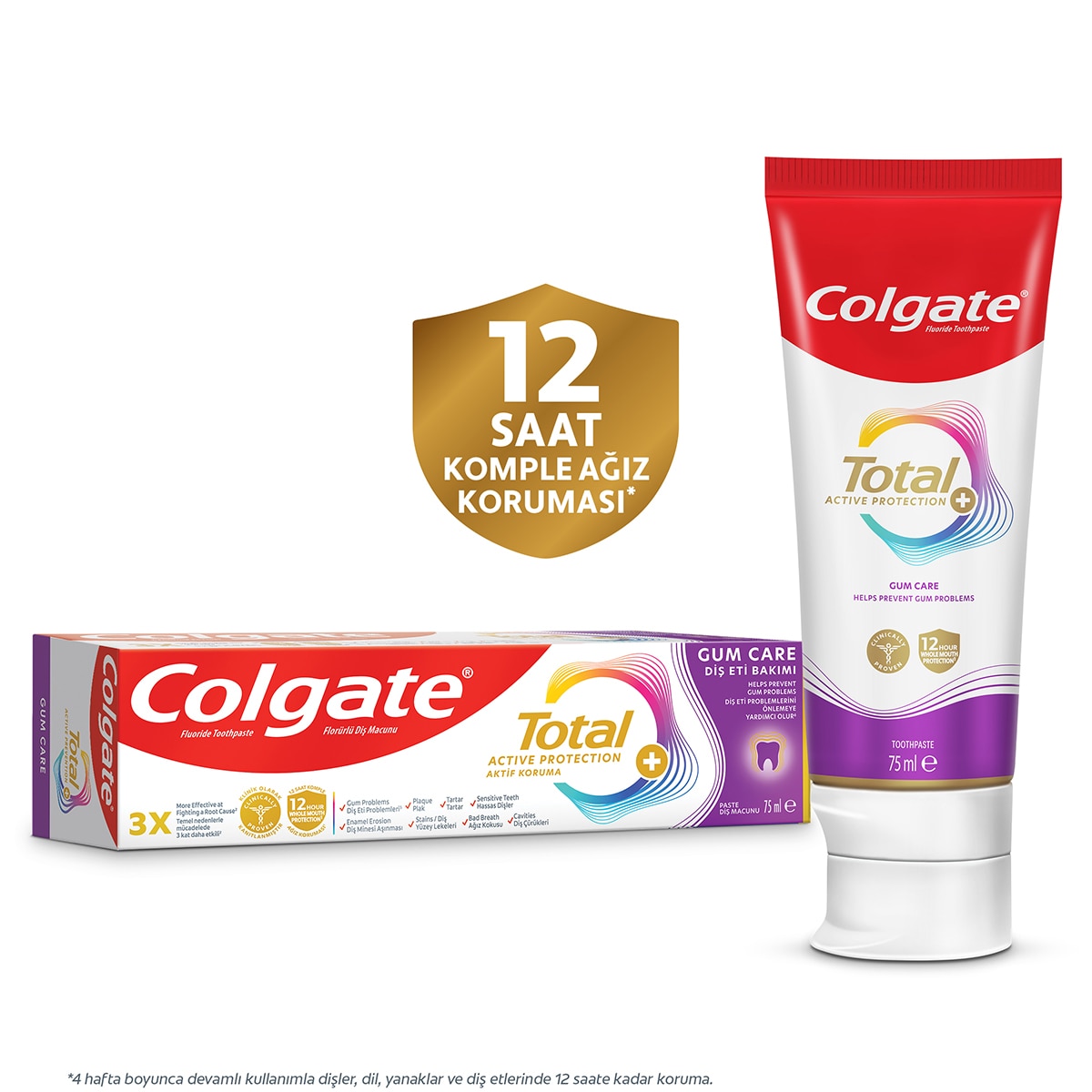 COLGATE COLGATE Colgate Total Pro Diş Eti Sağlığı Darwin 75 ml 1 of 4